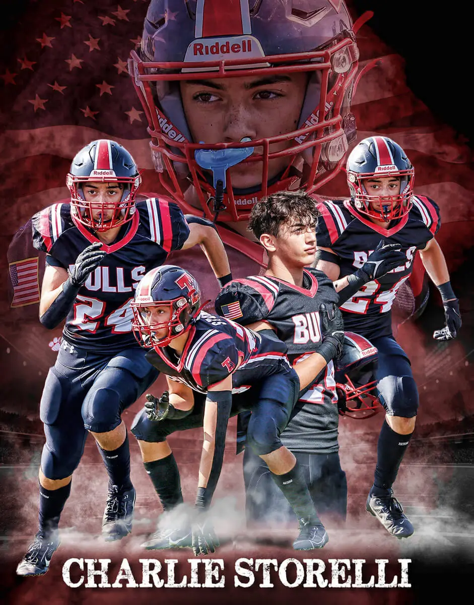 youth football poster design