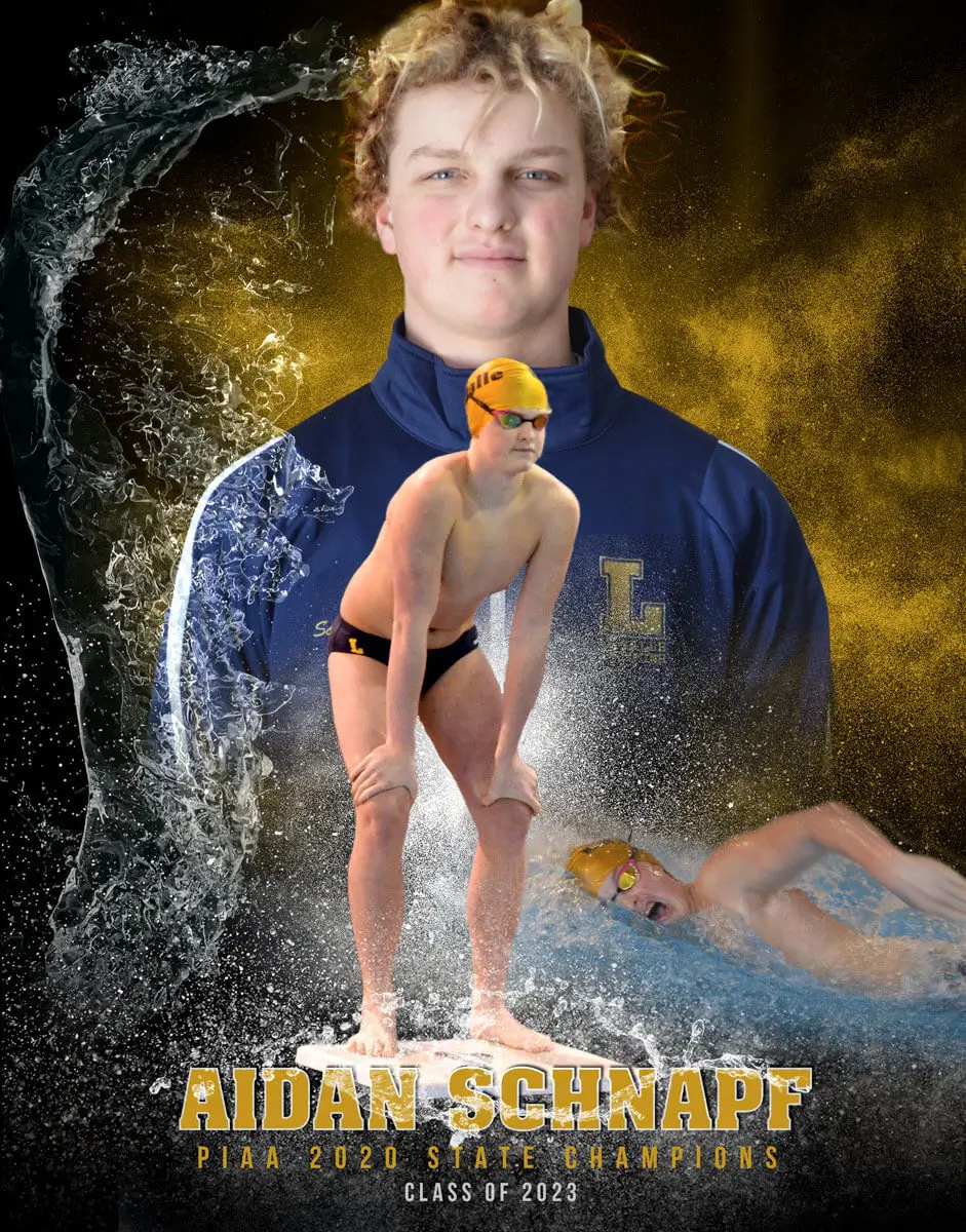 swim poster design