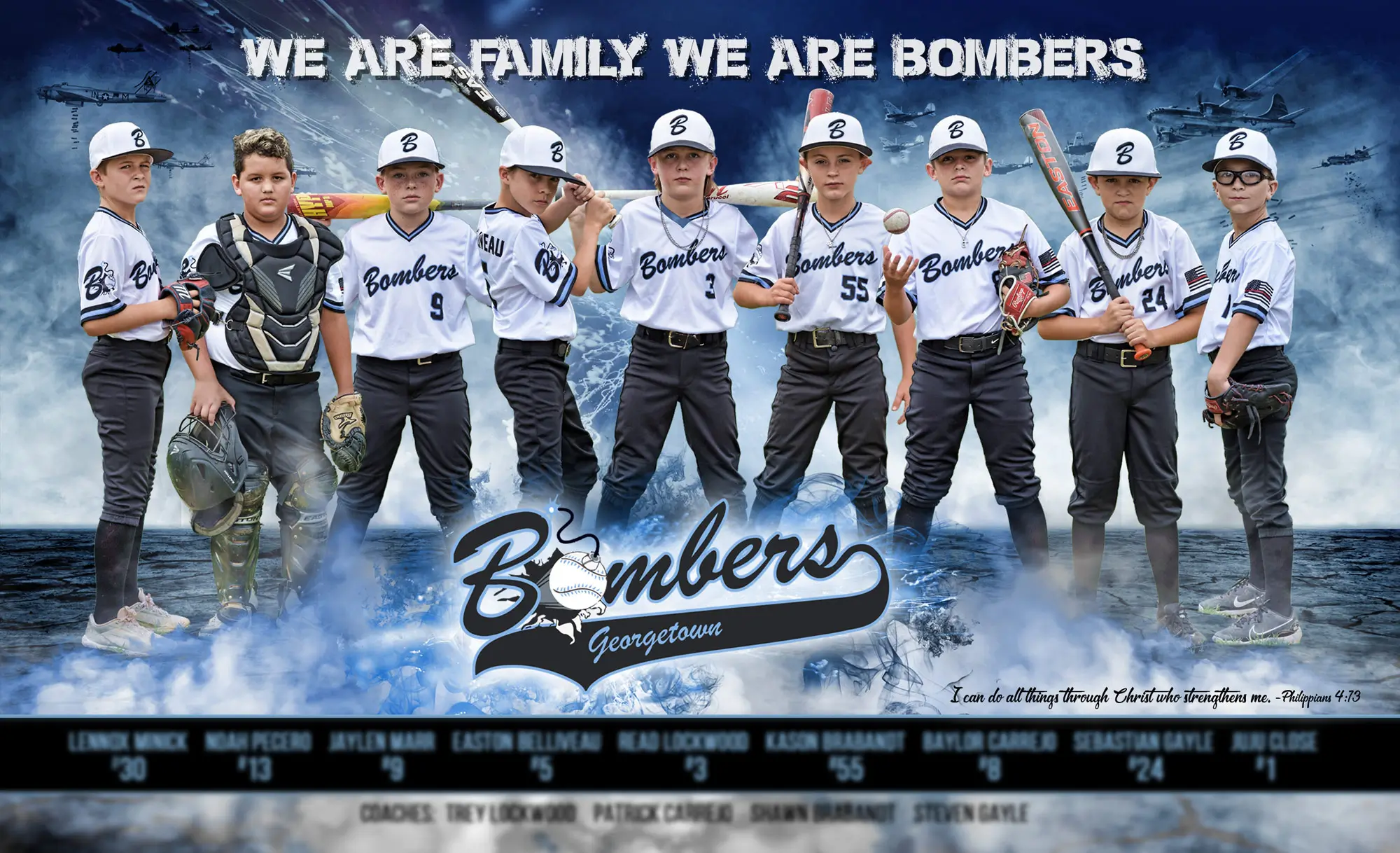 baseball team banner design