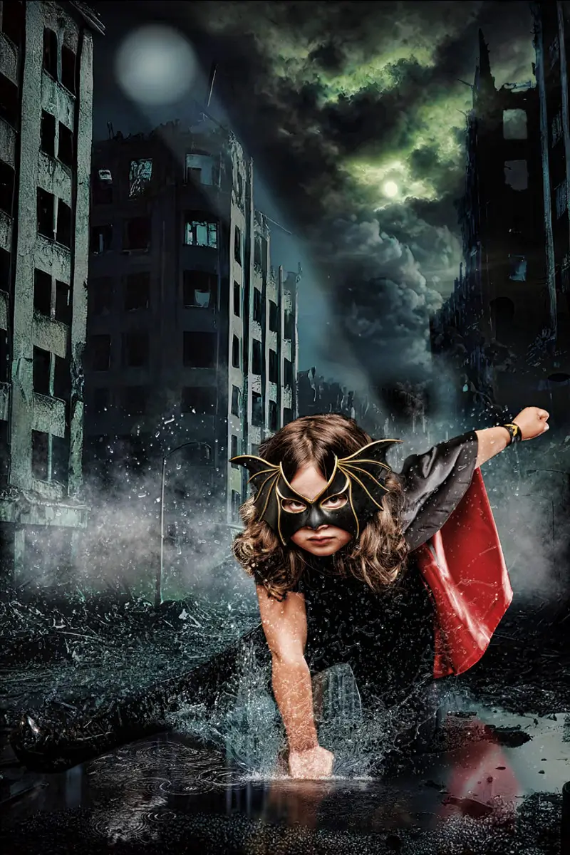 child super hero design