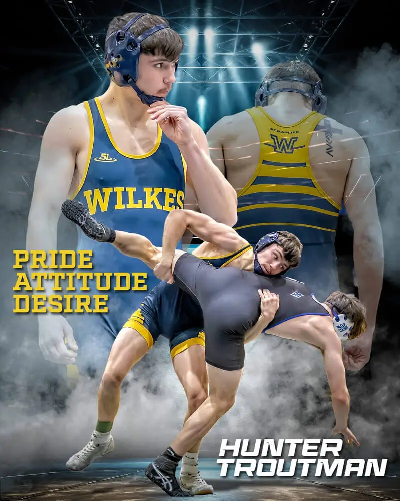 wrestling poster design