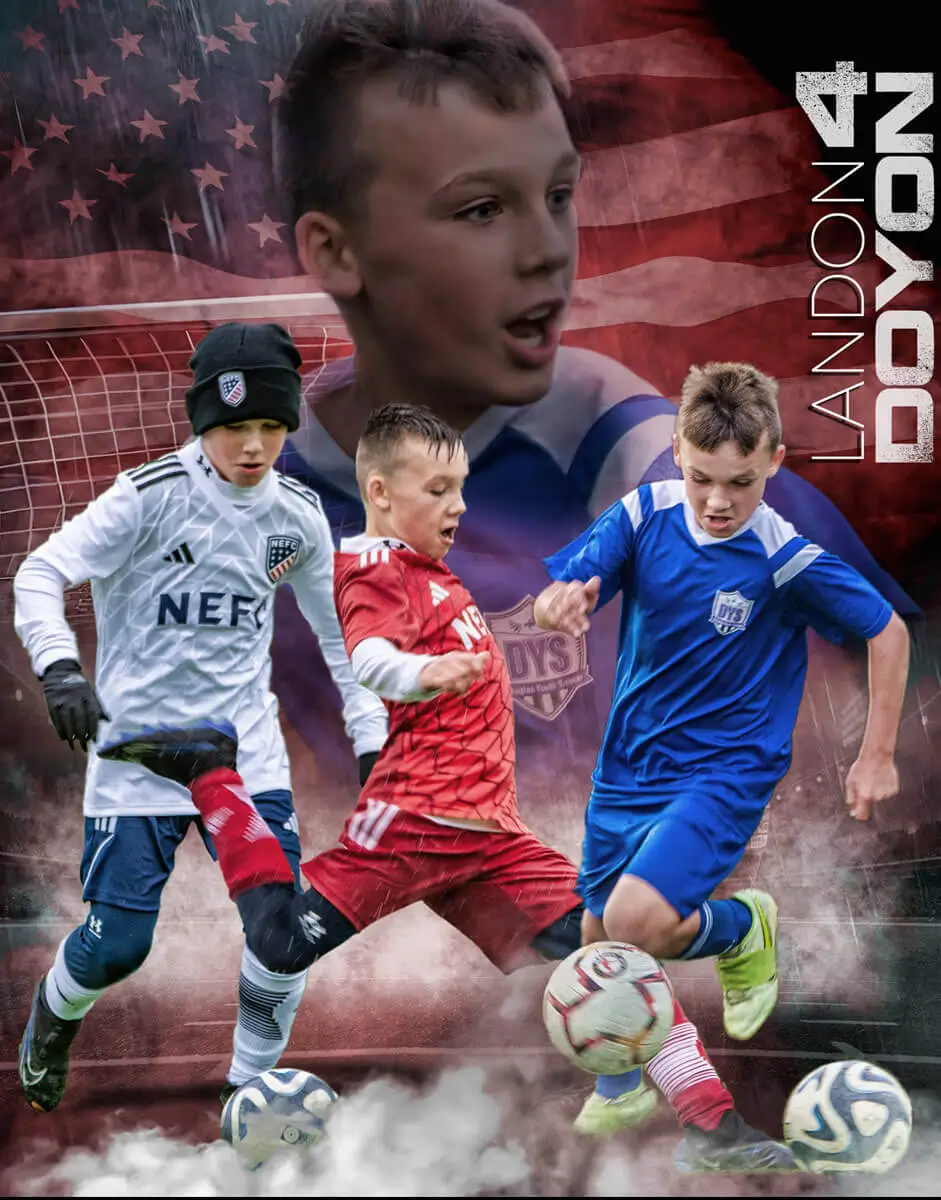 soccer poster design