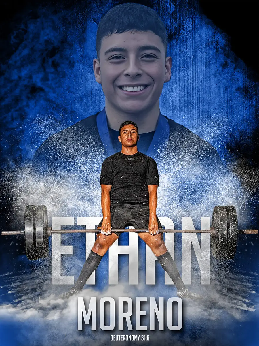 weight lifting poster design